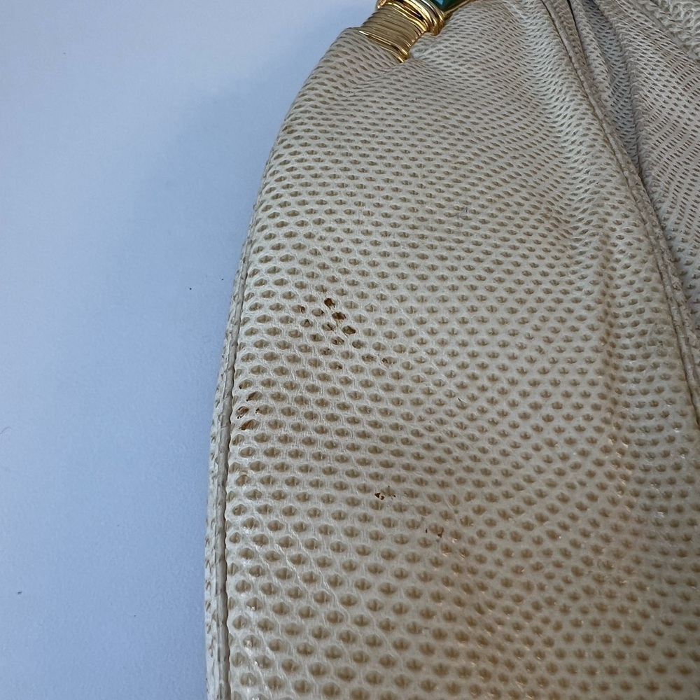 Judith Leiber Vintage Lizard Skin Bag. Good Condition. - Picture 5 of 16